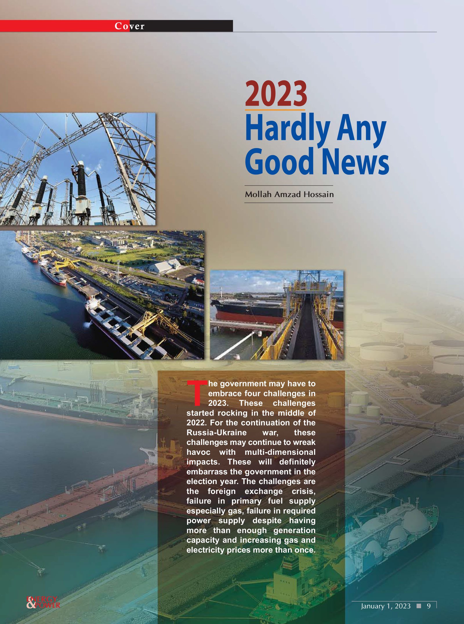 Energy & Power Magazine | 2023 Hardly Any Good News