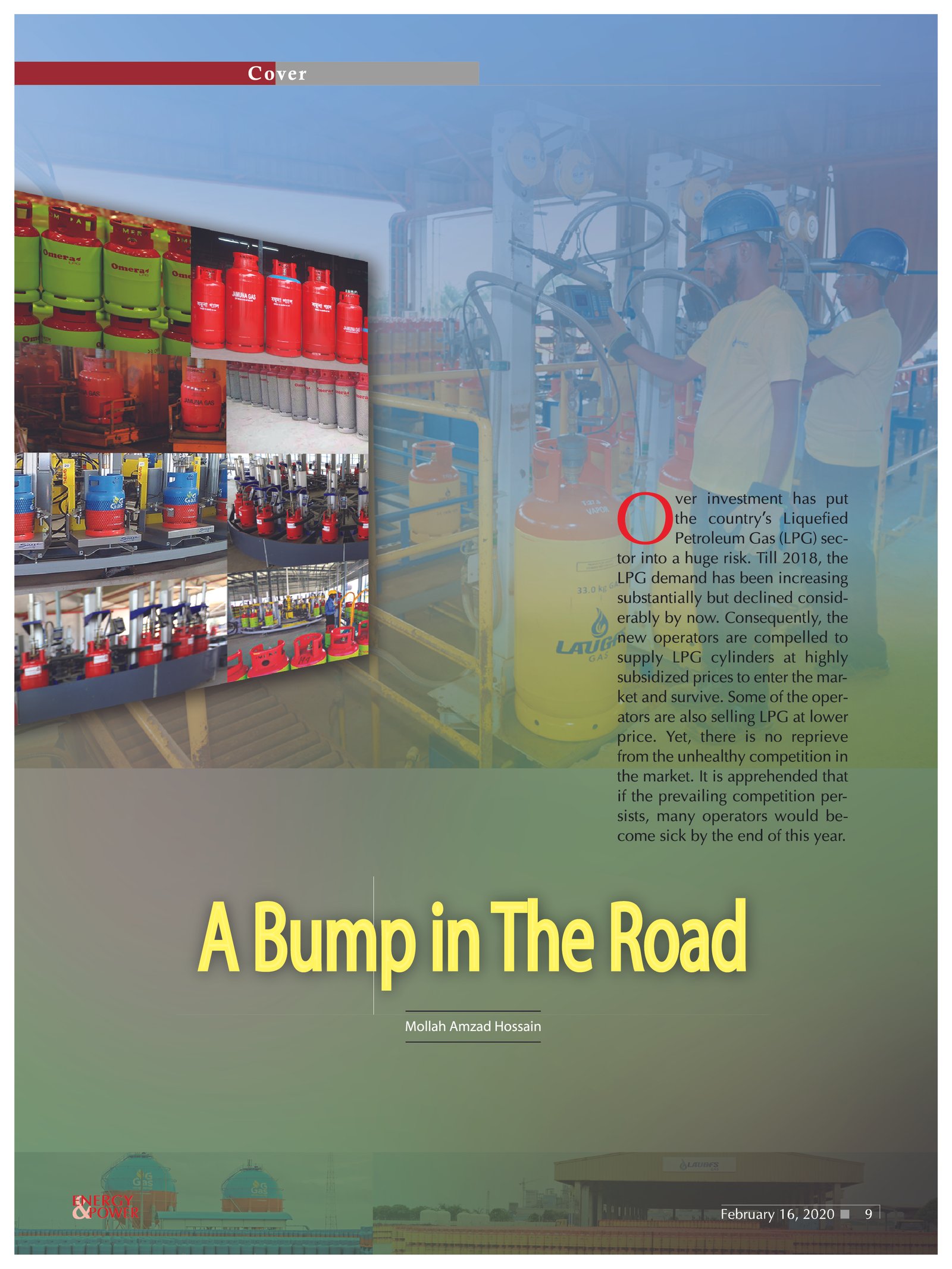 Energy & Power Magazine | A Bump in The Road