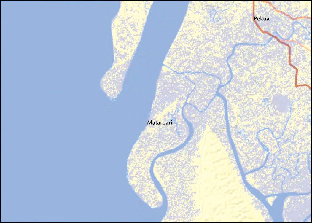 matarbari deep sea port map